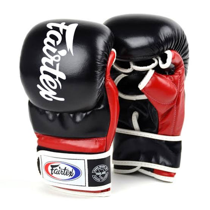 Fairtex Super Sparring MMA Gloves Red/Black