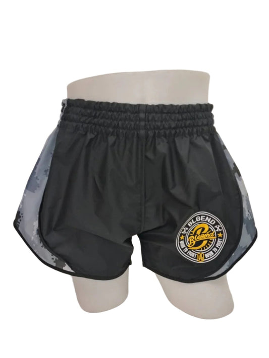 Blegend Boxing Shorts Powerhouse 2.0 Black Camo Grey