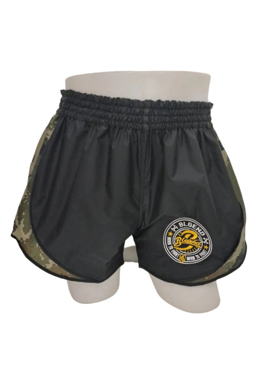 Blegend Boxing Shorts Powerhouse 2.0 Black Camo Green